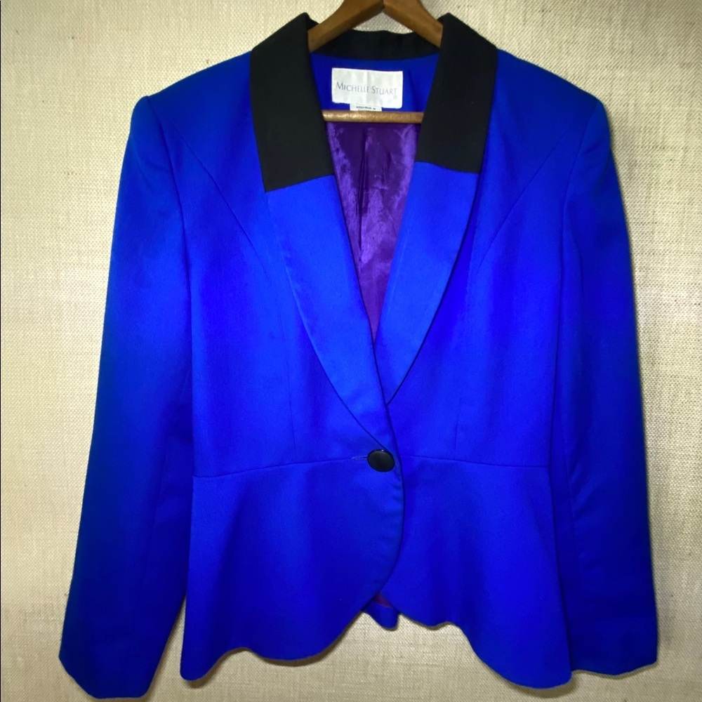 Blue Michelle Stuart Blazer